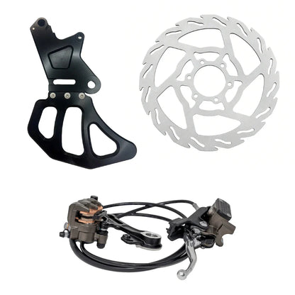 Moto Brake Single Caliper Rear Brake Kit